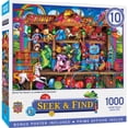 thumbnail image 2 of MasterPieces 1000 Piece Jigsaw Puzzle Seek and Find Toy Store Hidden Objects 19.25x26.75, 2 of 6