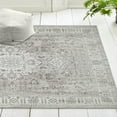 ReaLife Rugs Machine Washable Printed Persian Distressed Medallion