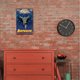 thumbnail image 5 of Superhéroe hoja de metal dibujo metal pintura estaño pared hogar cartel dormitorio signo Tmvgtek Para estrenar, 5 of 9