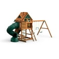 Gorilla Playsets Mountaineer Treehouse Wooden Swing Set with Fort Add