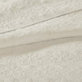 thumbnail image 6 of Regency Heights Quebec 3 Piece Bedspread Set Lightweight Reversible Bedding Set, King, Cream, 6 of 13