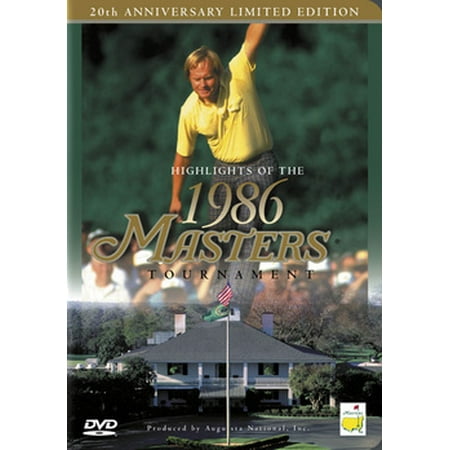 Highlights of the 1986 Masters Tournament (DVD)
