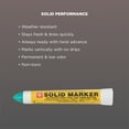 thumbnail image 3 of Sakura Solid Paint Markers with Twist Up Tip - Low Temperature Permanent Marker Pens - Window, Wood, & Glass Marker - Green Paint - 3 Pack, 3 of 6