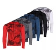 thumbnail image 1 of Paquete De 5 Playeras Deportivas Manga Larga De Licra Hombre, 1 of 8