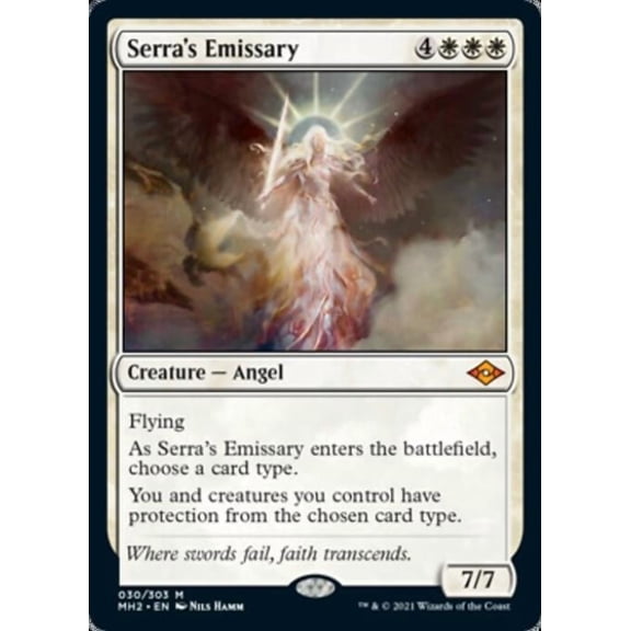 Magic the Gathering - Modern Horizons 2 - Serra's Emissary Near Mint