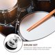 thumbnail image 3 of CHICHUMID Soporte Ajustable Para Tom Drum Kit En Hierro Plateado Compatible Con Accesorios De Batería, 3 of 6