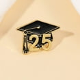 thumbnail image 5 of Class Of 2025 Graduation Pins PALIFEUR Graduation Decorations 2025, Metal Pins Graduation Souvenirs Cap Badge Pin Graduation Party Favors Gifts for Students Colleges Guests, Graduation Gifts, 5 of 6