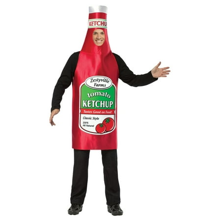 Zestyville Farms Ketchup Adult Costume