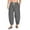 Gray, variant on Lenago Men's Summer Fashi Drawstring Elastic Solid Color Loose Casual Trousers under 10