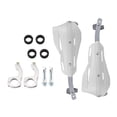 thumbnail image 1 of 2pcs Protectores de manos de motocicleta Cola para ATV SX SXF W FW 125250300 Blanco, 1 of 4