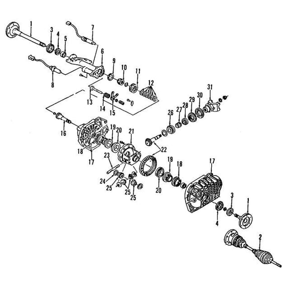 GM 23114024 Gear Kit-Frt Diff Drv Pinion