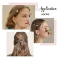 thumbnail image 6 of 12pcs Stars and Moon Hair Clips 3 Styles Vintage Rhinestone Hair Pin Alloy Rhinestone Hair Barrettes Metal Diamond-studded Hair Accessories for Women Ladies Accessories Hair Decoration Colorful, 6 of 6