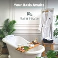 thumbnail image 6 of Bath Haven Bath Pillow for Bathtub, 3D Air Mesh Thick Soft Bath Pillow, White, 6 of 9
