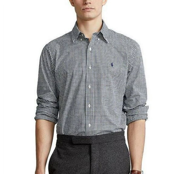 Polo Ralph Lauren Men's Classic-Fit Stretch Poplin Shirt, Multicolor Small 15