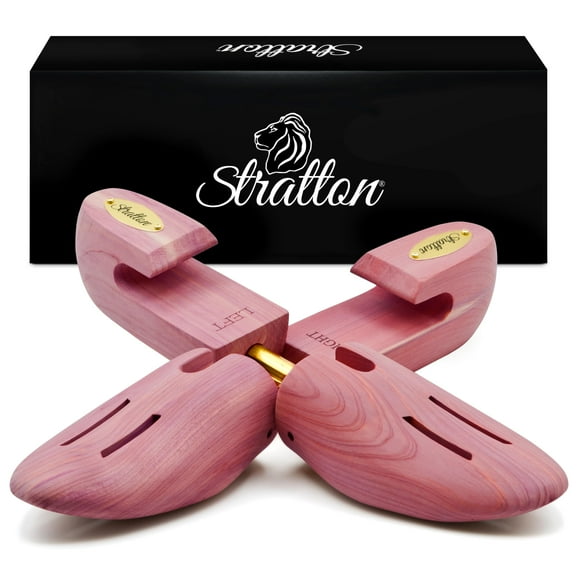 Stratton Cedar Shoe Trees for Men | Wooden Shoe Stretcher | Grown in USA | Great Gift for Men (X-Large (Fits Shoe Sizes 12-14))