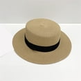 thumbnail image 2 of Straw Hat Women,Bucket Hats For Woman Womens Beach Hat Gardening Hat For Women Packable Sun Hat Sun Hats With Uv Protection Wide Brim Hat Sun Protection Hats Walking Hat,Brown, 2 of 3