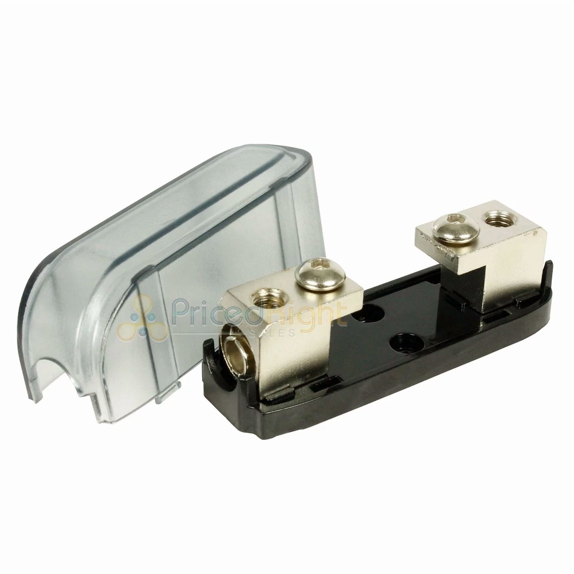 FLINT- Mini Anl Fuse Holder 4 Or 8 Gauge Input And Output Car Audio Afs Inline Ri Audio