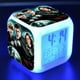 thumbnail image 1 of Mini reloj despertador digital de creatividad Harry Potter, reloj despertador de estado de ánimo cuadrado con luces de colores disponible con carga USB adecuada, el mejor regalo para niños, 1 of 2
