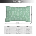 thumbnail image 2 of Kdxio Cotton Pillow Cases 16"x24" Pillowcases,Soft and Breathable Bedroom Pillow Cases-Tropical Pineapple, 2 of 8