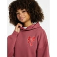 thumbnail image 4 of Weekend Academy Girls Graphic Hoodie, Sizes 4-18, 4 of 7