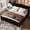 Espresso, variant on Full Size Platform Bed, Modern Solid Wood Bed Frame with Support Slats, No Box Spring Needed, Easy Assembly, for Bedroom Guest Room, Blue