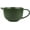 Green, variant on NANAHuang Simple Solid Color Kitchen Ceramic Mixing Bowl, 1 Quart Large Bowl, with Pouring Spout and Handle