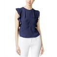 thumbnail image 2 of Rachel Roy Womens Lined Pullover Blouse, Blue, Large, 2 of 2