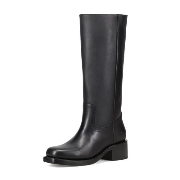 Botas Frye Campus 14L Iconic Tall para mujer negras 6M