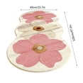 thumbnail image 3 of Sokhug Cute Rug Washable, Colorful Flowers Runner Rugs for Bathroom Kitchen Bedroom, Boho Floral Spring Decoration, 3 of 8
