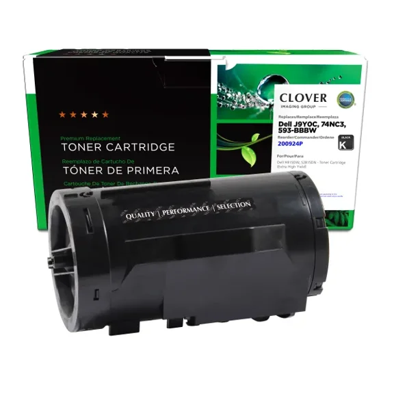 Remanufactured Clover Imaging Extra High Yield Toner Cartridge compatible with Dell H815/S2815