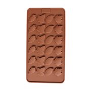 BECARSTIAY Leaf Silicone Candy Mold Trays for Chocolate Cupcake Toppers Gummies Ice Soap Butter Jelly Cake Decoration