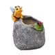 thumbnail image 5 of Caja s de estatua animal,  de resina para adorno de escritorio 5 Gloria Maceta suculenta de resina, 5 of 8