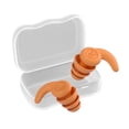thumbnail image 2 of 1 Par Reducción de Tapones Oídos Silicona 3 Capas para Niños 5-12 Años Naranja, 2 of 3