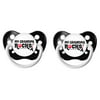 Ulubulu Classic Expression Pacifier - 0-6 Months - 2 Pack - My Grandparents Rock