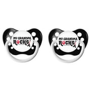 Ulubulu Classic Expression Pacifier - 6-18 Months - 2 Pack - My Grandparents Rock