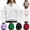T-Green womens tops, variant on Women's Fleece Half Button Pullover Drop Shoulder Long Sleeve Sweatshirt Solid Colid Soft Comfy Casual Wear Black S-XXL