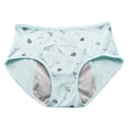 thumbnail image 6 of 8-14T Teens Girls Cotton Underwear Hipster Briefs Undies Period Panties for Teenager Big Girls Pack of 4, 6 of 8