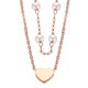 thumbnail image 2 of Collar y Dije de Acero Inoxidable Enso para Mujer EJN3285R Oro Rosa, 2 of 3