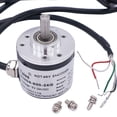 thumbnail image 1 of Encodeur Rotatif Taiss/Incremental DC 5-24v Alimentation Grand Tension Arbre 6mm Encodeur Optique AB 2 Phases Quadrature 600P/R, 1 of 4