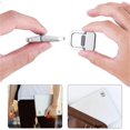 thumbnail image 7 of 2PCS Portable Keyboard Riser, Self-Adhesive Mini Laptop Stand, Invisible Computer Keyboard Stand for Desk, Aluminum Alloy Laptop Feet, 7 of 7