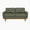 Olive Green, variant on Leumius 65" Modern 2-Seater Sofa Upholstered Loveseat Sofa Couch with olid Wood Legs for Living Room,Apartment,Bedroom,Black