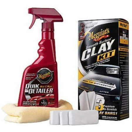 MEGUIARS Smooth Surface Clay KIT, AFFORDABLE SOLUTIONS By Brand Meguiars