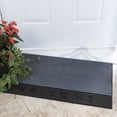 thumbnail image 2 of Ottomanson Heavy Duty Non-Slip Rubber Mat 18" x 30" Indoor Outdoor Waterproof Doormat for Entryway Garage Kitchen, Gray, 2 of 7