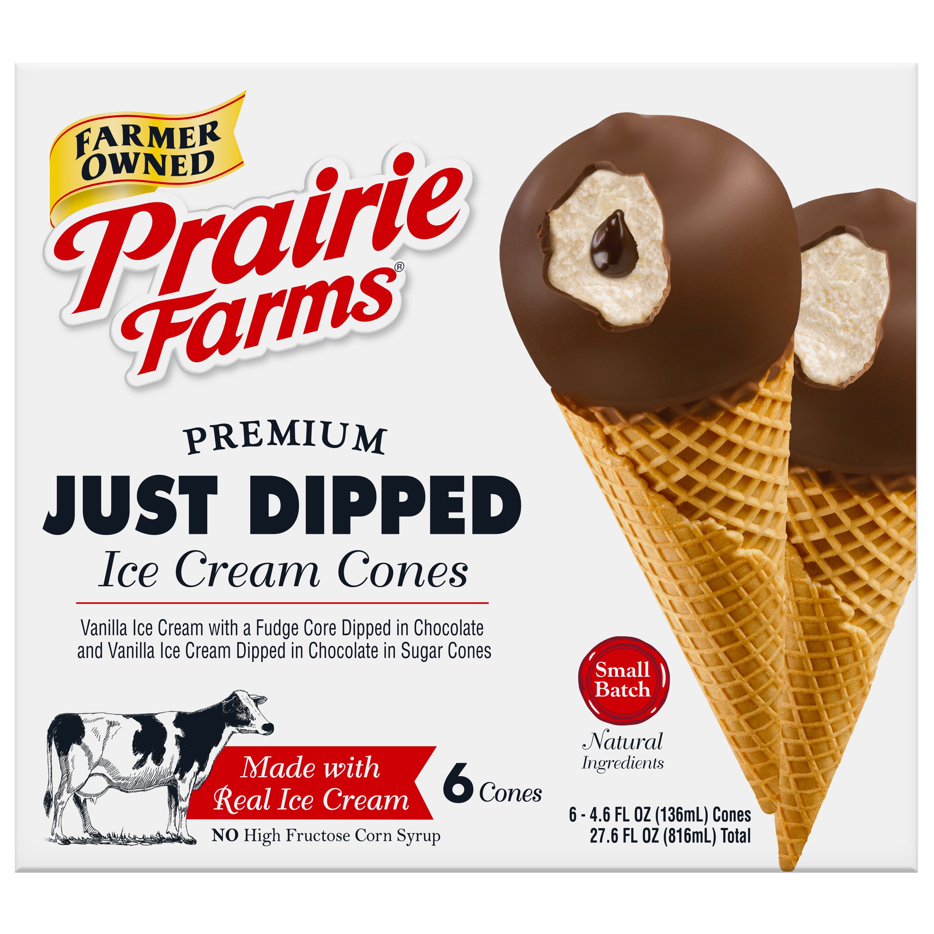 Prairie Farms Dairy Just Dipped Combo Cone