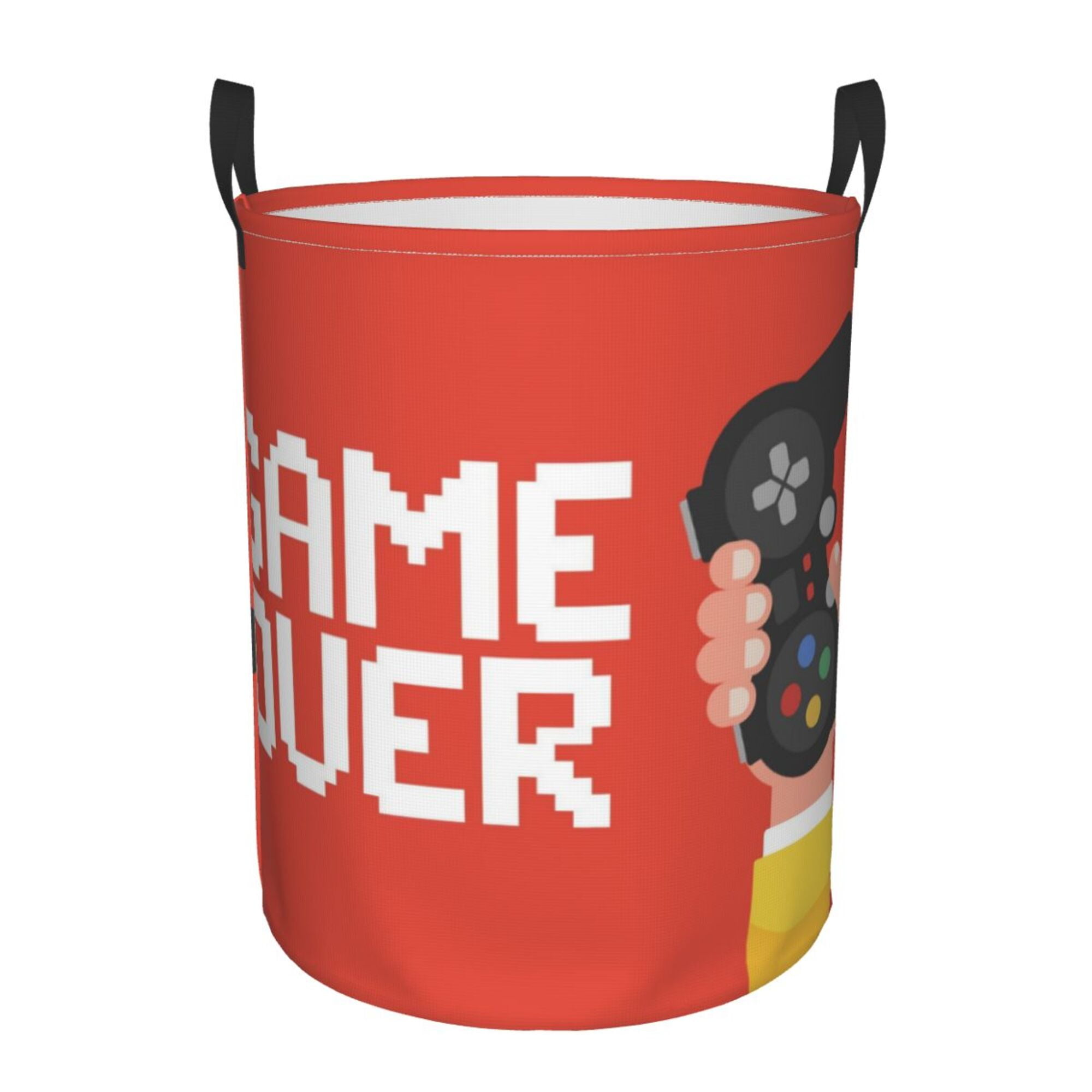 DouZhe Waterproof Collapsible Large Laundry Baskets, Game Over