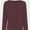 Wine red, variant on Womens Long Sleeve Round Neck Shirts Casual Basic Tops Tee Shirts Fall Winter Tops