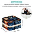 thumbnail image 5 of Owl Travel Portable Square Jewelry Display and Decorative Box with Bracelet Holder - Ideal for Rings, Earrings, Necklaces, Bracelets, and More - Suitable for Girls and Women, 5 of 6