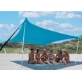 thumbnail image 1 of Carpa de playa Bestset, 3 x 3 m, UPF50+, resistente al viento, 4 postes, 1 of 8