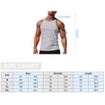 thumbnail image 2 of Camisetas sin mangas deportivas Irfora Camiseta deportiva sin mangas para hombre, sin mangas, holgada, de secado rápido, transpirable, para entrenamiento de baloncesto, camisetas deportivas para gimna Irfora Camisetas sin mangas deportivas, 2 of 7