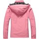 thumbnail image 2 of Chaqueta impermeable MOERDENG para mujer, impermeable y ligera, rosa, 2 of 7